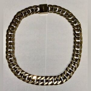 Vintage 16” Signed Monet Links Necklace #4219